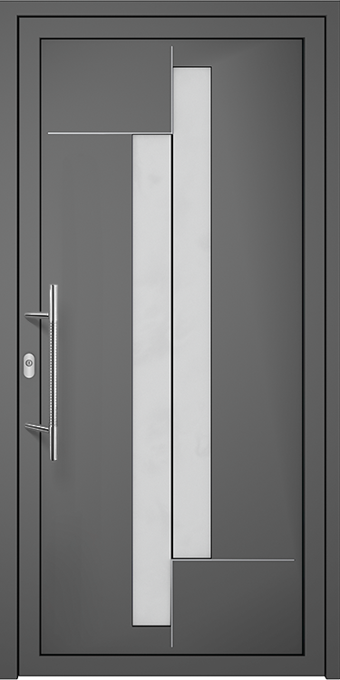 UNILUX Kunststoff-Haustür Typ 7104