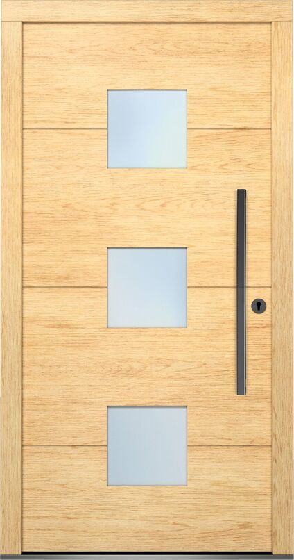 UNILUX Holz-Haustür HO2109