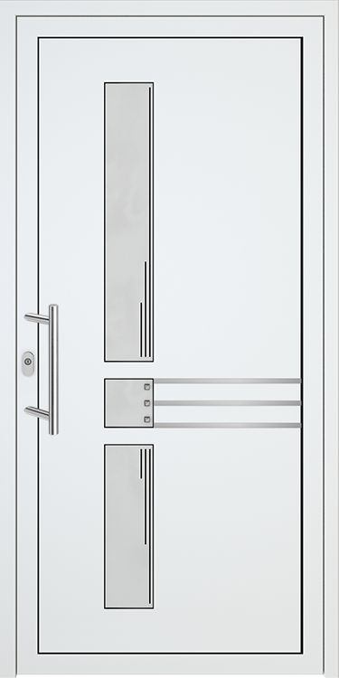 UNILUX Kunststoff-Haustür Typ 7114