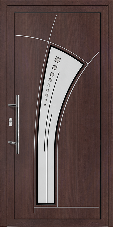 UNILUX Kunststoff-Haustür Typ 7107