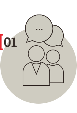 UNILUX Icon persönliches Gespräch