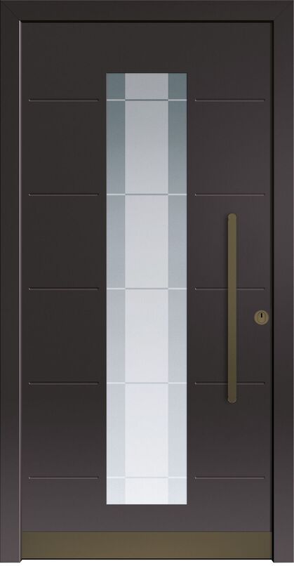 UNILUX Holz-Alu-Haustür HA1107
