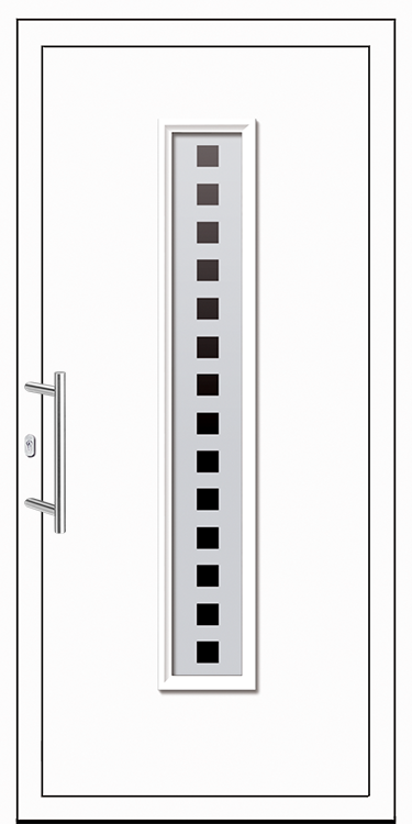 UNILUX Kunststoff-Haustür Typ 7102