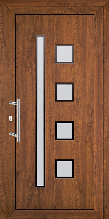 UNILUX Kunststoff-Haustür Typ 7109
